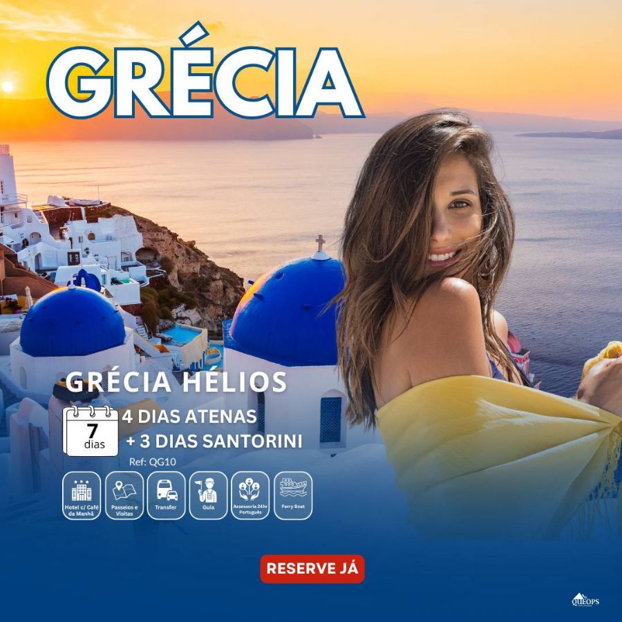 QG10 GRECIA HELIOS  (3 DIAS ATENAS + 3 DIAS SANTORINI)